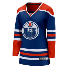 Edmonton Oilers Fanatics Women's Home Breakaway Blank Jersey On Sale