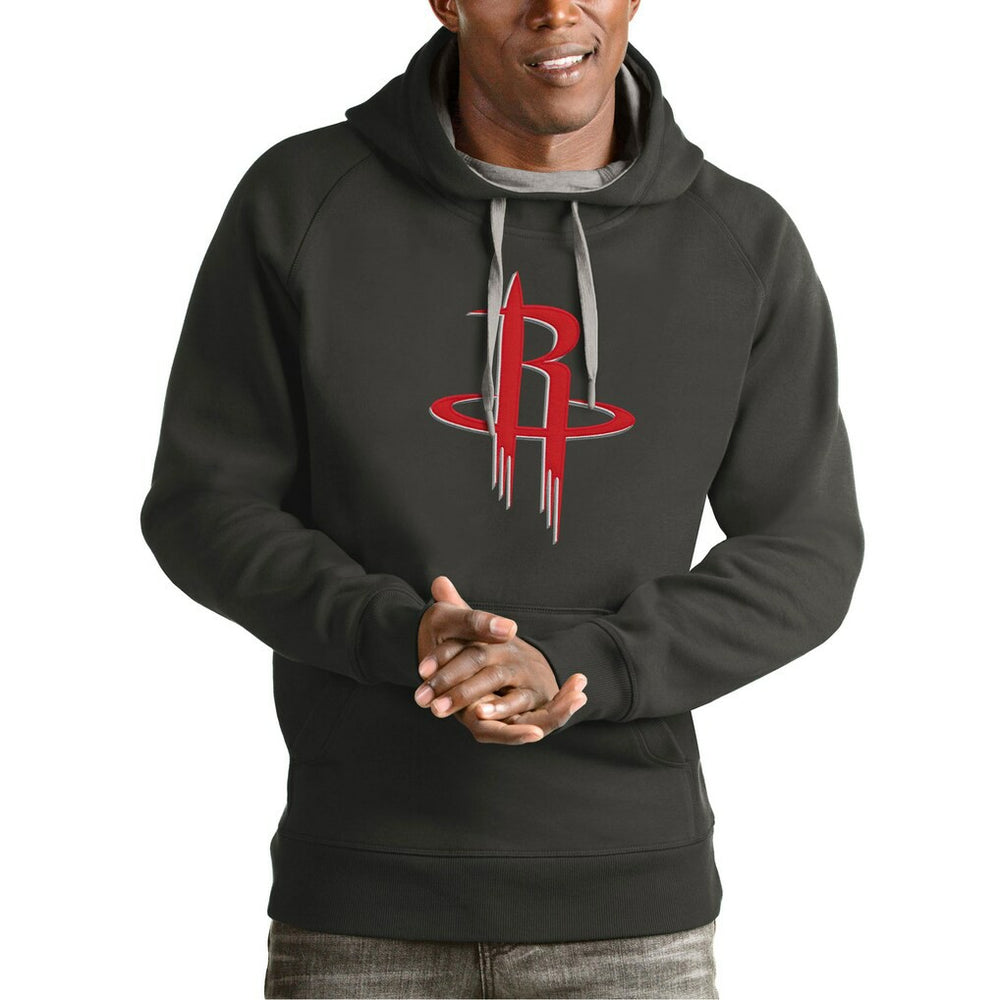Houston Rockets Antigua Team Logo Victory Pullover Hoodie sale On Sale