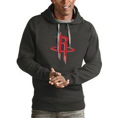 Houston Rockets Antigua Team Logo Victory Pullover Hoodie sale On Sale