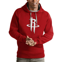 Houston Rockets Antigua Team Logo Victory Pullover Hoodie sale Discount
