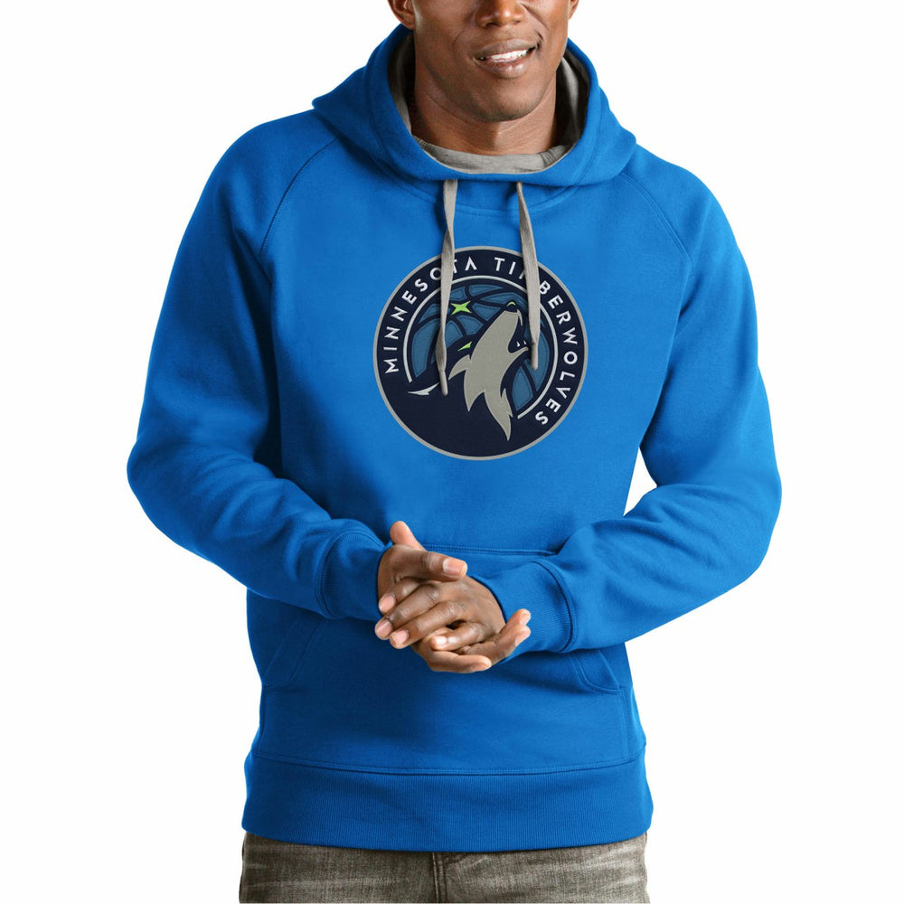 Minnesota Timberwolves Antigua Team Logo Victory Pullover Hoodie Discount
