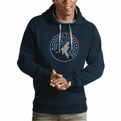 Minnesota Timberwolves Antigua Team Logo Victory Pullover Hoodie Online