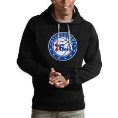Philadelphia 76ers Antigua Team Logo Victory Pullover Hoodie Discount