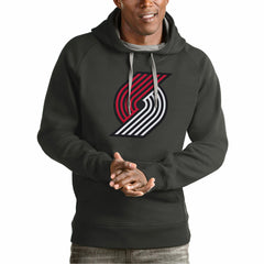 Portland Trail Blazers Antigua Team Logo Victory Pullover Hoodie Online