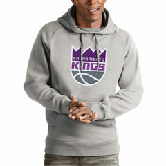Sacramento Kings Antigua Team Logo Victory Pullover Hoodie Online