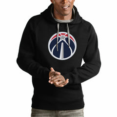 Washington Wizards Antigua Team Logo Victory Pullover Hoodie Online