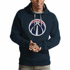 Washington Wizards Antigua Team Logo Victory Pullover Hoodie Discount