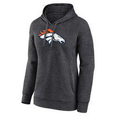 Denver Broncos Women's Primary Logo Pullover Hoodie