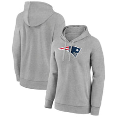 New England Patriots Women's Primary Logo Pullover Hoodie