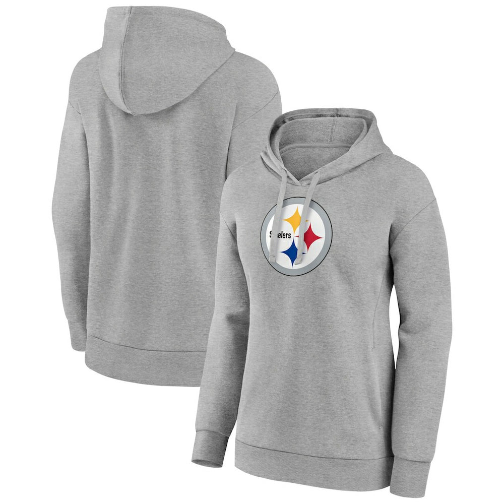 Pittsburgh Steelers Women's Primary Logo Pullover Hoodie
