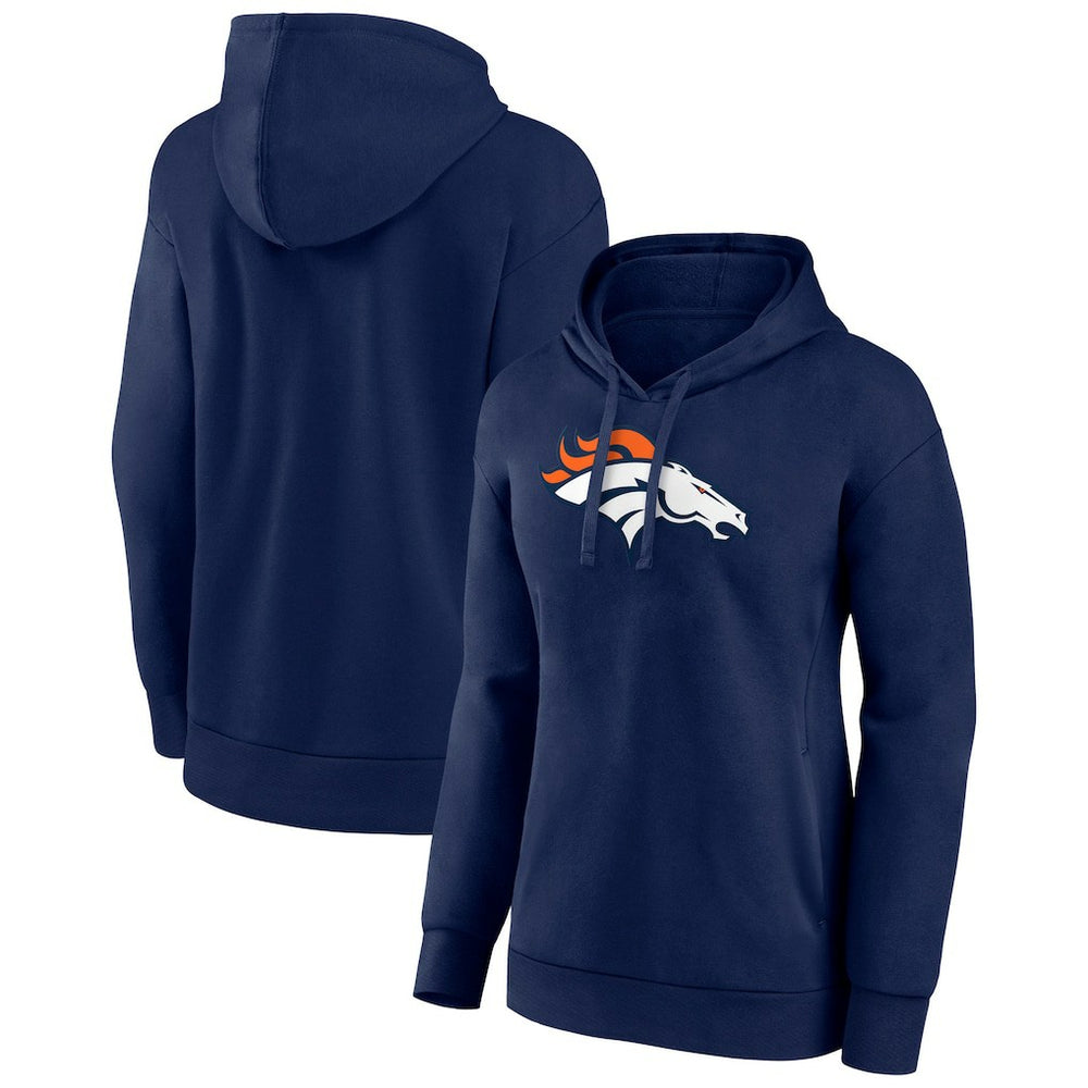 Denver Broncos Women's Primary Logo Pullover Hoodie