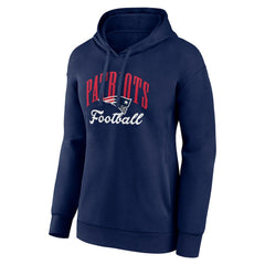 New England Patriots Women's Victory Script Pullover Hoodie