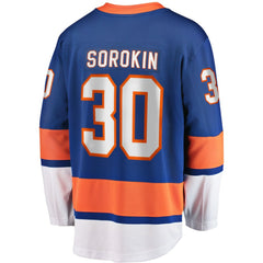 Ilya Sorokin New York Islanders Fanatics Home Breakaway Player Jersey Online
