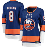Noah Dobson New York Islanders Fanatics Women's Home Breakaway Player Jersey Outlet