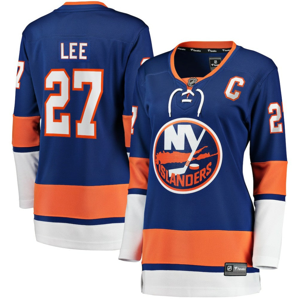Anders Lee New York Islanders Fanatics Women's Home Captain Patch Breakaway Player Jersey Online