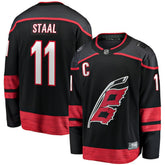 Jordan Staal Carolina Hurricanes Fanatics Home Captain Patch Breakaway Player Jersey Sale