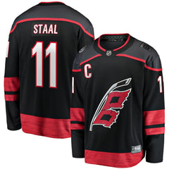 Jordan Staal Carolina Hurricanes Fanatics Home Captain Patch Breakaway Player Jersey Sale