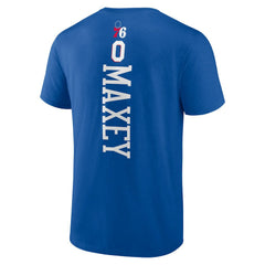 Tyrese Maxey Philadelphia 76ers Playmaker Name & Number T-Shirt Discount