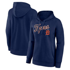 Detroit Tigers Women's Team Logo Lockup Pullover Hoodie | MLB For sale