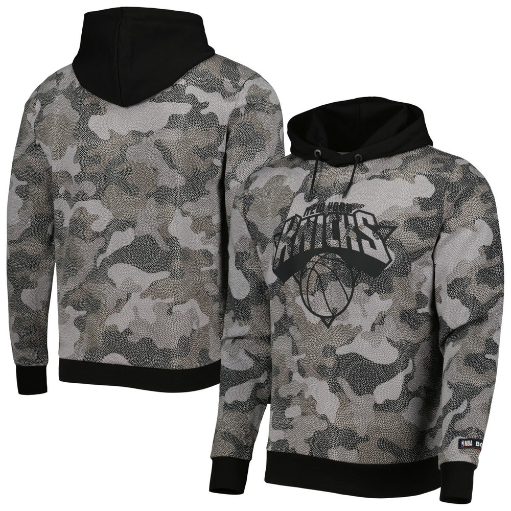 New York Knicks Hugo Boss Camo Pullover Hoodie Online