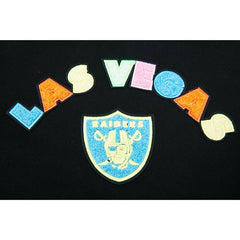Las Vegas Raiders Pro Standard Women's Neon Fleece Pullover Hoodie