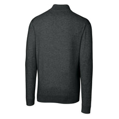 Indianapolis Colts Cutter & Buck Throwback Logo Lakemont Tri-Blend Big & Tall Quarter-Zip Pullover Sweater
