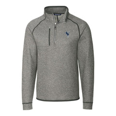 Indianapolis Colts Cutter & Buck Mainsail Sweater-Knit Big & Tall Half-Zip Pullover Jacket