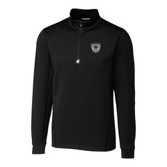 Las Vegas Raiders Cutter & Buck Throwback Logo Traverse Stretch Quarter-Zip Big & Tall Pullover Top