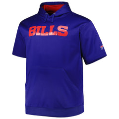 Buffalo Bills Josh Allen Big & Tall Short Sleeve Pullover Hoodie