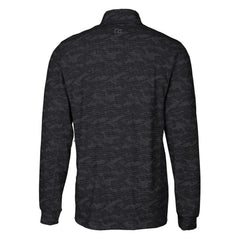 San Francisco 49ers Cutter & Buck Throwback Logo Traverse Camo Print Stretch Quarter-Zip Pullover Top
