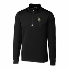 Green Bay Packers Cutter & Buck Throwback Logo Traverse Stretch Quarter-Zip Pullover Top