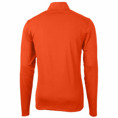 Tampa Bay Buccaneers Cutter & Buck Throwback Logo Virtue Eco Pique Recycled Quarter-Zip Pullover Top