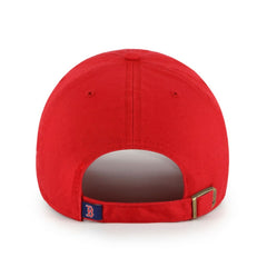 Boston Red Sox '47 Primary Team Logo Clean Up Adjustable Hat – Red | MLB Outlet