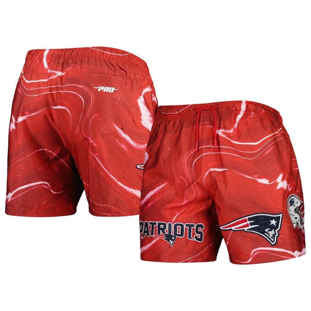 New England Patriots Pro Standard Allover Marble Print Shorts
