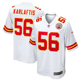 Kansas City Chiefs Nike George Karlaftis Away Game Player Jersey