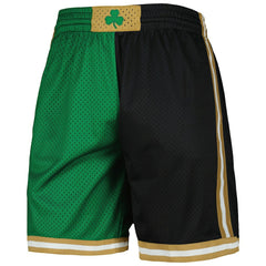 Boston Celtics Hardwood Classics 2007 Split Swingman Shorts For Sale