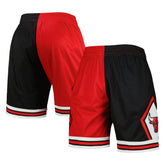 Chicago Bulls Hardwood Classics 1997 Split Swingman Shorts Discount