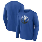 Dallas Mavericks Gradient Logo Long Sleeve T-Shirt sale For Sale
