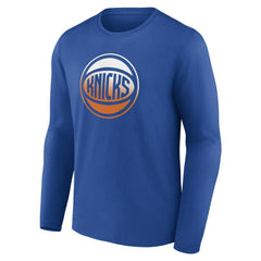 New York Knicks Gradient Logo Long Sleeve T-Shirt On Sale