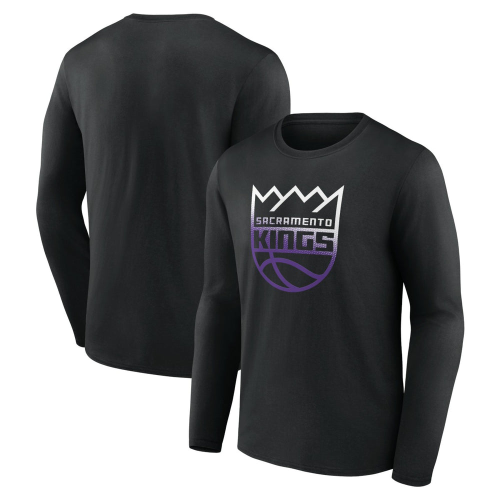 Sacramento Kings Gradient Logo Long Sleeve T-Shirt Online