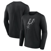 San Antonio Spurs Gradient Logo Long Sleeve T-Shirt Discount
