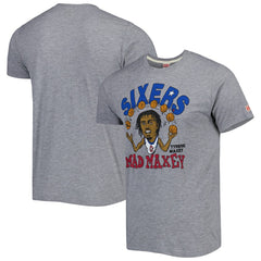 Tyrese Maxey Philadelphia 76ers Homage Caricature Tri-Blend T-Shirt Online
