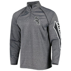 Chicago White Sox Stitches Wordmark Raglan Quarter-Zip Top | MLB US