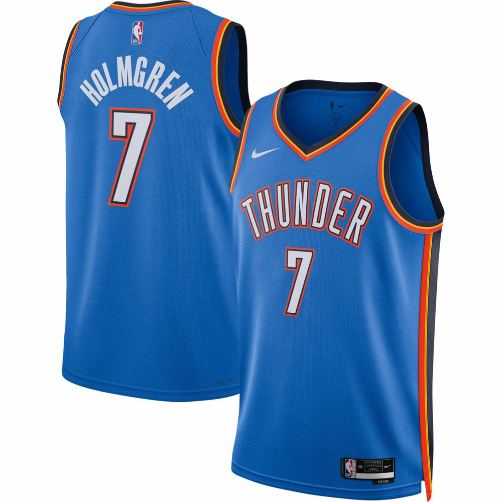 Chet Holmgren Oklahoma City Thunder Unisex 2022 NBA Draft First Round Pick Player Swingman Jersey On Sale