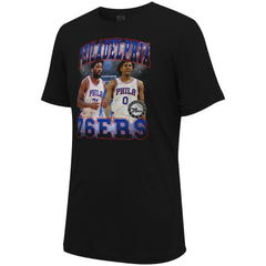Joel Embiid & Tyrese Maxey Philadelphia 76ers Stadium Essentials Unisex Player Duo T-Shirt Online