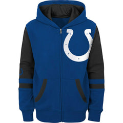 Indianapolis Colts Preschool Stadium Color Block Full-Zip Hoodie