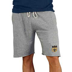 New Orleans Saints Concepts Sport Throwback Logo Mainstream Terry Shorts