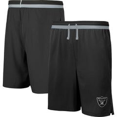 Las Vegas Raiders Cool Down Tri-Color Elastic Training Shorts