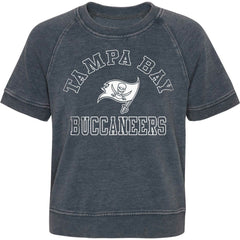 Tampa Bay Buccaneers Girls Juniors Cheer Squad Raglan T-Shirt