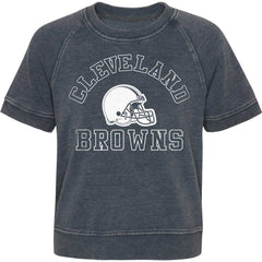 Cleveland Browns Girls Juniors Cheer Squad Raglan T-Shirt